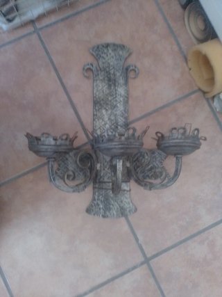 OFERTA DE VERANO  Lámpara de pared rústica hierro