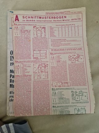 Revista Especial, Burda Internacional Con patrones