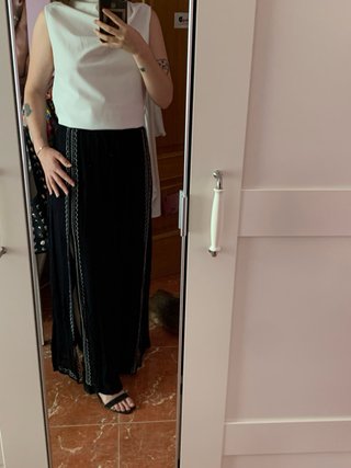 Falda larga