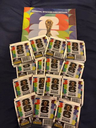 Álbum Mundial FIFA 2026 + 15 Sobres Panini