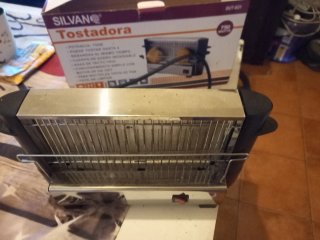 Tostador Silvano 750W Acero Inoxidable