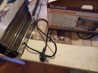 Tostador Silvano 750W Acero Inoxidable
