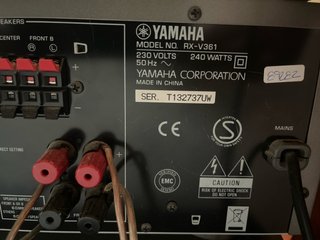 Amplificador Yamaha RX-V361
