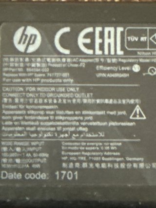 6 Cargadores Portátil HP