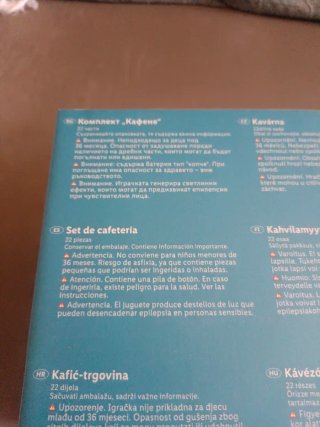 Juego de Cafetería Infantil
