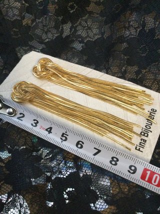 Pendientes Largos lluvia de cadenas