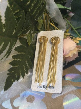 Pendientes Largos lluvia de cadenas