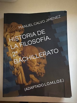 HISTORIA DE LA FILOSOFÍA. 2º BACHILLERATO: (ADA...