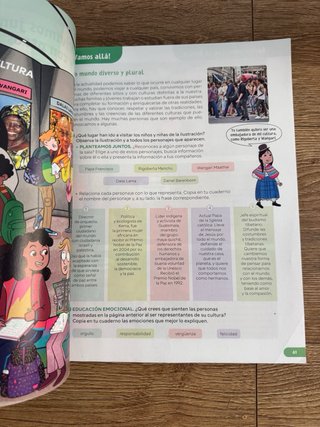 Libro sextode primaria religión católica