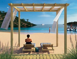 Pérgola Cádiz 3x4m Madera