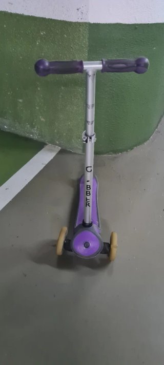 Patinete infantil 3 ruedas morado