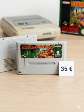 Super Nintendo Donkey Kong Country PAL