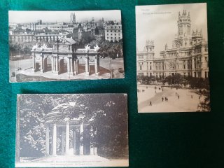 Lote 6 Postales Madrid Antiguo