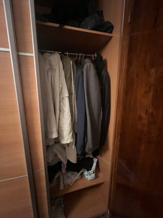Armario 3 puertas correderas madera