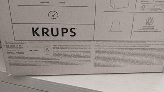Cafetera Nespresso Krups Roja