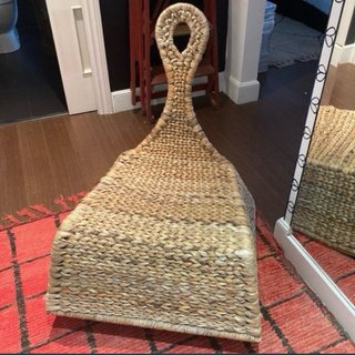 Sedia a dondolo Ikea fuori catalogo in rattan