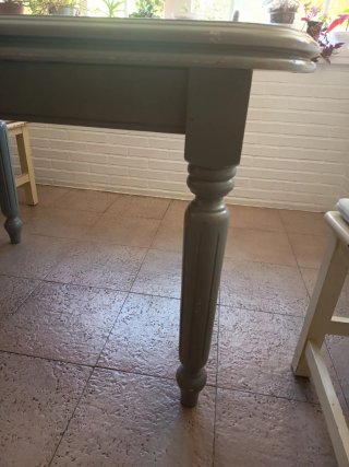 Mesa y 4 Sillas Cocina Madera
