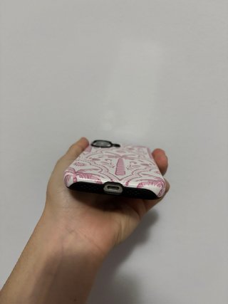 Cover iPhone 16 Motivo Palme e Sole