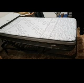 Cama articulada con motor