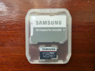 Tarjeta SD Samsung 128GB con Adaptador