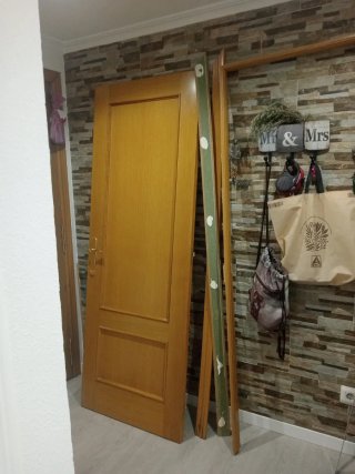 Puerta de madera 72,5 cm