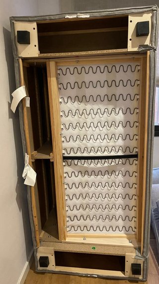 Sofá KIVIK (Ikea) gris de tela seminuevo