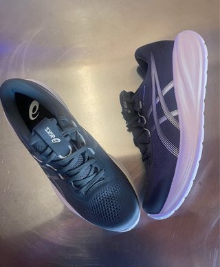 Scarpe Asics Gel-Cumulus 28 Grigio/Verde Tg 44.5