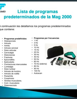 MAG 2000 I-TECH Magnetoterapia