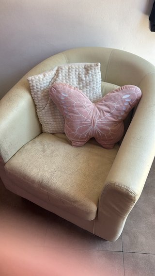 2 Sillones de Sala de Espera Beige