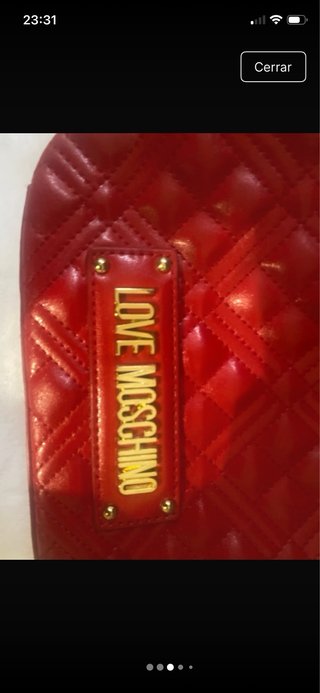 Bolso Moschino Rojo