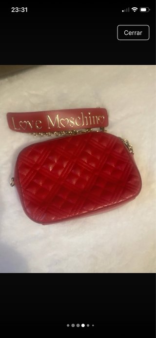 Bolso Moschino Rojo