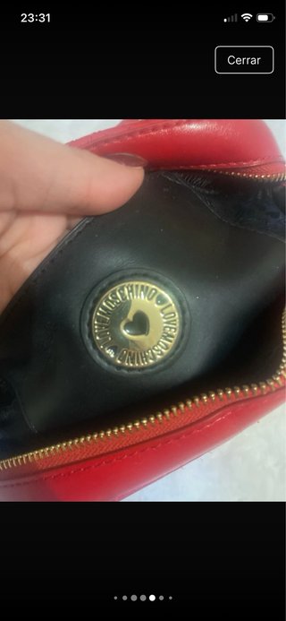 Bolso Moschino Rojo