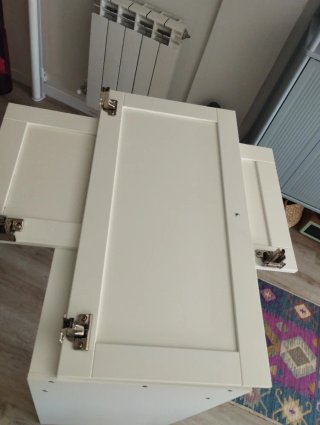 Estantería IDANAS Ikea Blanca
