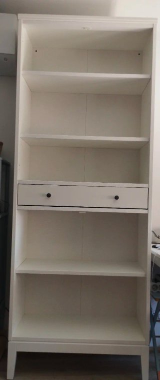 Estantería IDANAS Ikea Blanca