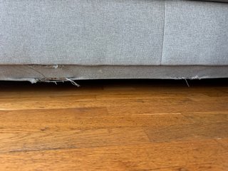 Sofá cama 3 plazas LANDSKRONA Ikea Con Reposapiés