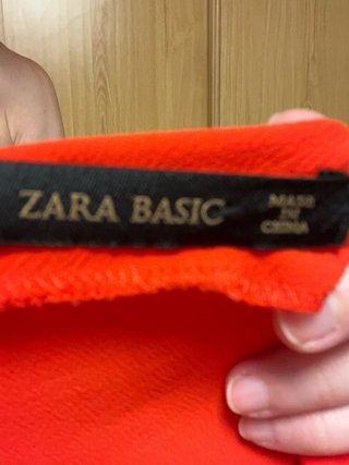 Mono corto rojo Zara Talla S