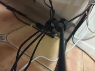 Organizador Cables Escritorio y Mesa (Pack 4)