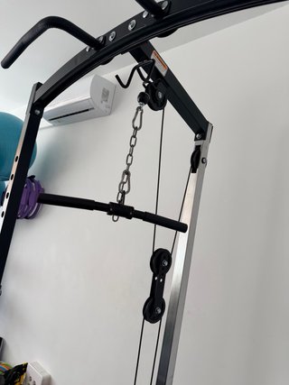 Jaula de musculación y rack