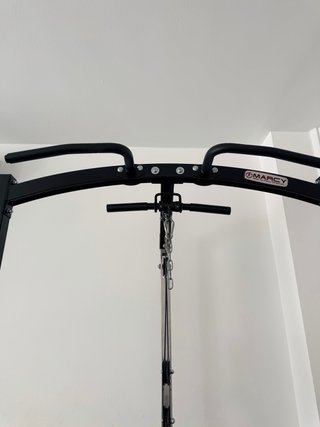 Jaula de musculación y rack