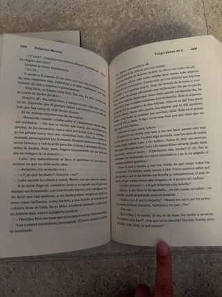 Libro a 3 m sobre el cielo y tengo ganas
