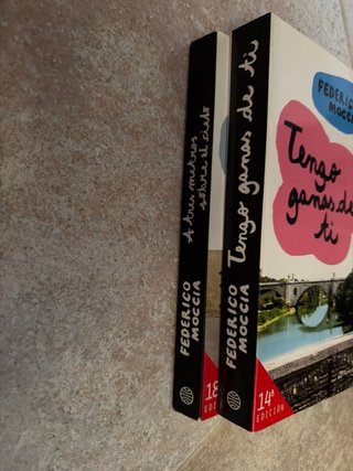 Libro a 3 m sobre el cielo y tengo ganas