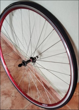 Rueda delantera Ambrosio Tubular