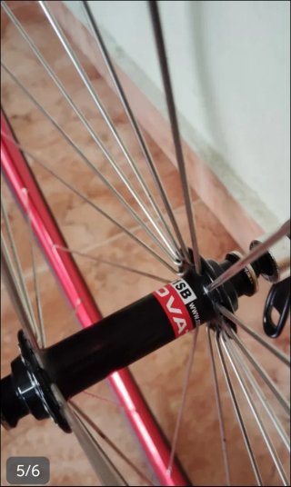 Rueda delantera Ambrosio Tubular