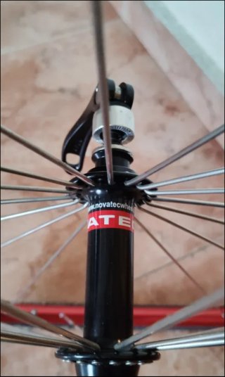 Rueda delantera Ambrosio Tubular