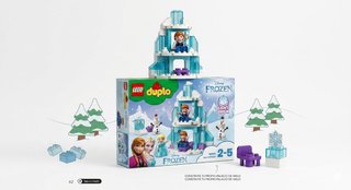 Set Completo Lego Duplo Castello di Frozen