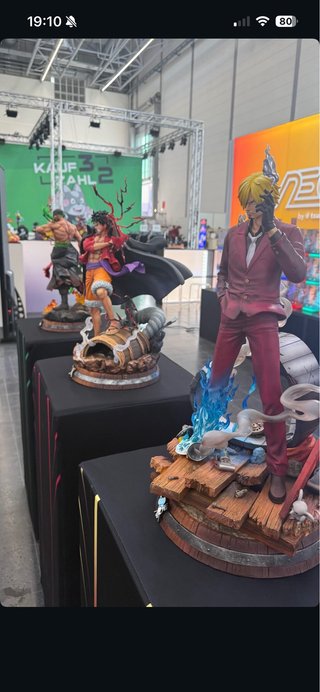 Figuras Luffy y Zoro Bijutsu Tsume
