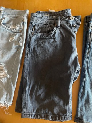 Pantalones cortos vaqueros de marca