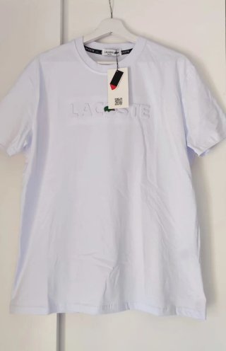 Camiseta Lacoste Blanca Hombre