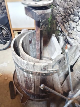 Lagar de vino antiguo