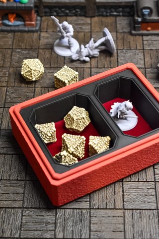 Adventurer Box – Porta Dadi e Miniature GDR Rogue